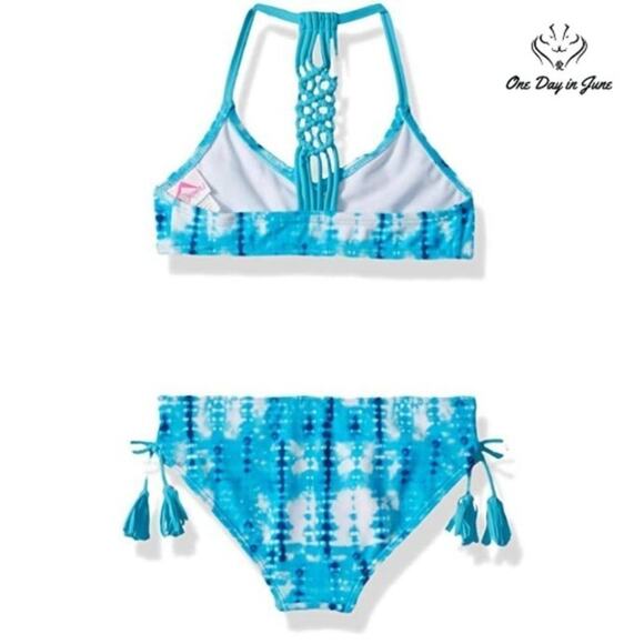 Kanu Surf Willow V-Neck Bikini Swimsuit Size 2T - Picture 2 of 4